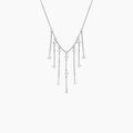Histoire d'Or Collier Cascade Argent Blanc Oxyde De Zirconium