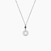Histoire d'Or Collier Maud Argent Blanc Pierre De Synthese