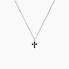 Histoire d'Or Collier Yahn Argent Blanc Pierre De Synthese