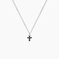Histoire d'Or Collier Yahn Argent Blanc Pierre De Synthese