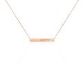 Colliers sur Grenoble : Histoire d'Or Collier Kamile Argent Rose