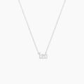 Histoire d'Or Collier Argent Blanc Astro