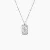 Histoire d'Or Collier Arcane Argent Blanc