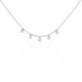 Colliers sur Grenoble : Histoire d'Or Collier Maryline Argent Blanc