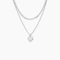 Colliers sur Grenoble : Histoire d'Or Collier Argent Blanc Sapphira