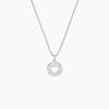 Histoire d'Or Collier Argent Blanc Cantien Oxyde