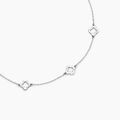 Histoire d'Or Collier Tavie Argent Blanc