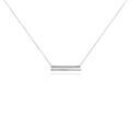 Histoire d'Or Collier Bronwen Argent Blanc