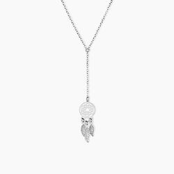 Histoire d'Or Collier Catchy Argent Blanc