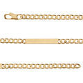Gourmettes sur Artemare : Gourmette en vermeil  hawai 5mm - 18cm