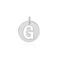 Histoire d'Or Pendentif Elio G Argent Blanc