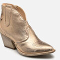 Bottines Semerdjian Santiags courtes dor&eacute;es semerdjian Dor&eacute;
