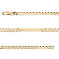 Gourmettes sur Artemare : Gourmette en vermeil prestige 4mm - 18cm