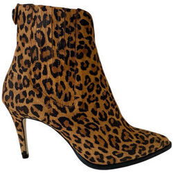 Bottines Maroli - Bottines 7661 L&eacute;opard Marron