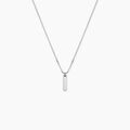 Colliers sur Grenoble : Histoire d'Or Collier Messenger Argent Blanc