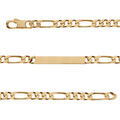 Gourmettes sur Artemare : Gourmette en vermeil maille 1+3 5mm - 18cm