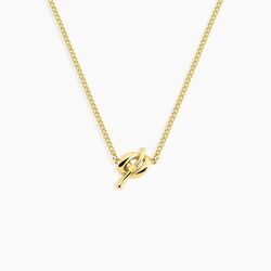 Histoire d'Or Collier Allure Argent Jaune
