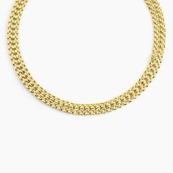 Histoire d'Or Collier Allure Argent Jaune