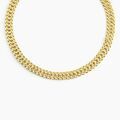 Histoire d'Or Collier Allure Argent Jaune