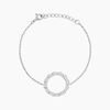Histoire d'Or Bracelet Nevada Argent Blanc Oxyde De Zirconium