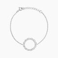 Histoire d'Or Bracelet Nevada Argent Blanc Oxyde De Zirconium