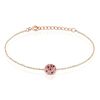 Histoire d'Or Bracelet Nelig Argent Rose Oxyde De Zirconium