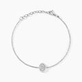 Histoire d'Or Bracelet Baroque Party Argent Blanc Oxyde De Zirconium