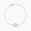 Bracelets sur Grenoble : Histoire d'Or Bracelet Irmine Argent Blanc Oxyde De Zirconium