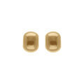Boucles d'oreille sur Artemare : Boucles d'oreille tige en acier dor&eacute; demi cr&eacute;oles