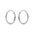 Boucles d'oreille sur Artemare : Cr&eacute;oles articul&eacute;e en acier 12mm