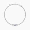 Histoire d'Or Bracelet Laurine Argent Blanc Oxyde De Zirconium