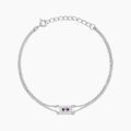 Histoire d'Or Bracelet Laurine Argent Blanc Oxyde De Zirconium