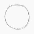 Histoire d'Or Bracelet Donya Argent Blanc Oxyde De Zirconium