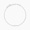 Histoire d'Or Bracelet Eclat d'Aurore Argent Blanc Oxyde De Zirconium