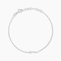 Histoire d'Or Bracelet Eclat d'Aurore Argent Blanc Oxyde De Zirconium
