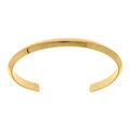Bracelets sur Artemare : Bracelet jonc en acier dor&eacute;