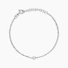 Histoire d'Or Bracelet Marciana Argent Blanc Oxyde De Zirconium