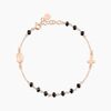 Histoire d'Or Bracelet Argent Rose Cirola Croix Vierge