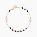 Histoire d'Or Bracelet Argent Rose Cirola Croix Vierge