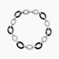 Bracelets sur Grenoble : Histoire d'Or Bracelet Nowell Argent Blanc Oxyde De Zirconium Et C&eacute;ramique
