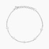 Histoire d'Or Bracelet Hope Argent Blanc
