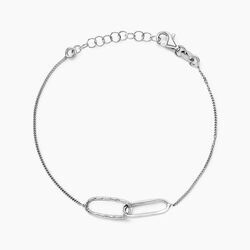 Histoire d'Or Bracelet Cedrine Argent Blanc