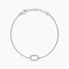 Histoire d'Or Bracelet Clem Argent Blanc