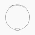 Histoire d'Or Bracelet Clem Argent Blanc