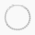 Bracelets sur Grenoble : Histoire d'Or Bracelet Madisone Argent Blanc