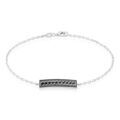 Histoire d'Or Bracelet Balthazar Argent Blanc