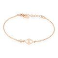 Histoire d'Or Bracelet Oumeima Argent Rose