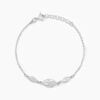 Histoire d'Or Bracelet Mahee Argent Blanc