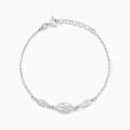 Histoire d'Or Bracelet Mahee Argent Blanc
