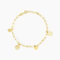 Histoire d'Or Bracelet Jonc Taola Argent Jaune